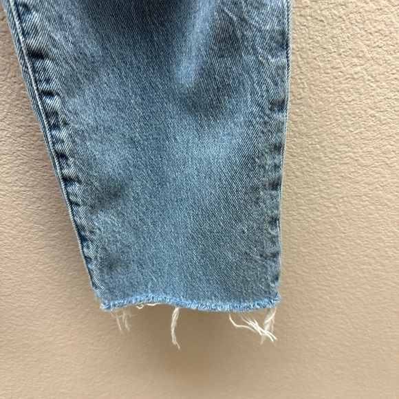 Madewell High Waist Rip Tapered Jeans - Picture 4 of 12